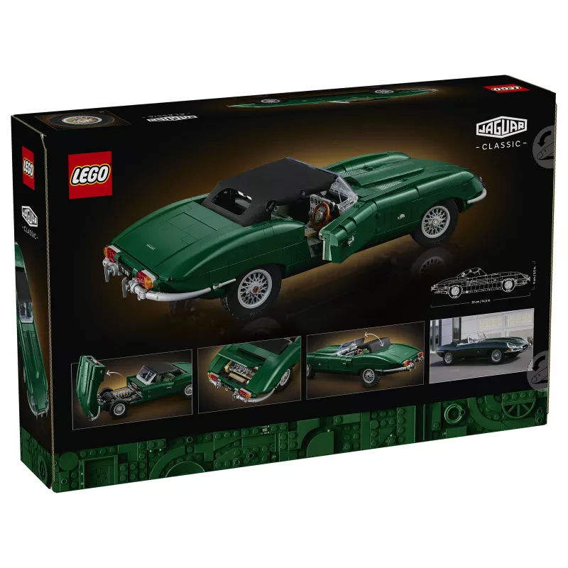 LEGO Icons 11381 Jaguar E-Type Building Set (1458 Pieces)