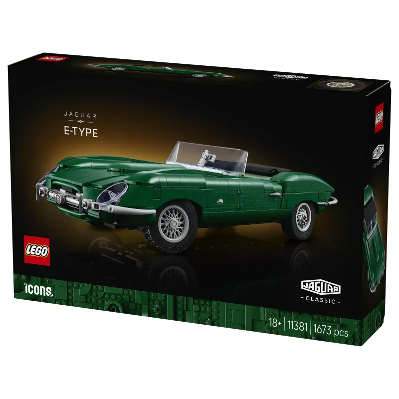 LEGO Icons 11381 Jaguar E-Type Building Set (1458 Pieces)