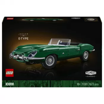 LEGO Icons 11381 Jaguar E-Type Building Set (1458 Pieces)