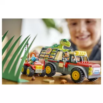 LEGO Jurassic World 77978 Young T. rex Transport Truck Building Set