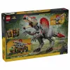 LEGO Jurassic World 77982 Spinosaurus Dinosaur Escape Building Set with Owen Grady & Claire Dearing Minifigures (248 Pieces)