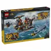 LEGO Jurassic World 77983 Mosasaurus Dinosaur Boat Attack (280 Pieces, 3 Minifigures, Ages 7+)