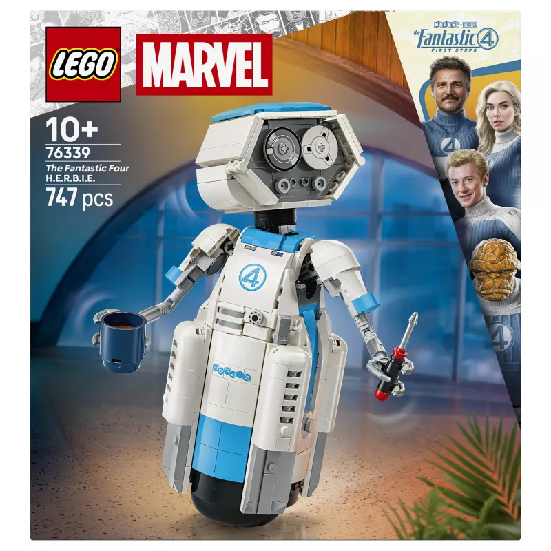 LEGO Marvel Super Heroes 76339 The Fantastic Four H.E.R.B.I.E. Building Set