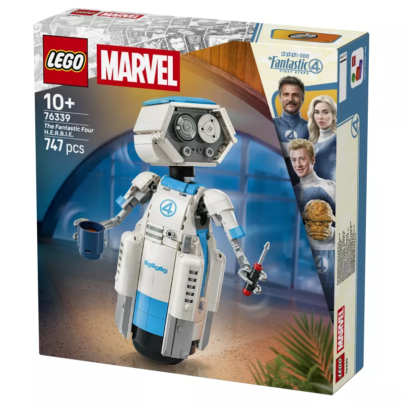LEGO Marvel Super Heroes 76339 The Fantastic Four H.E.R.B.I.E. Building Set