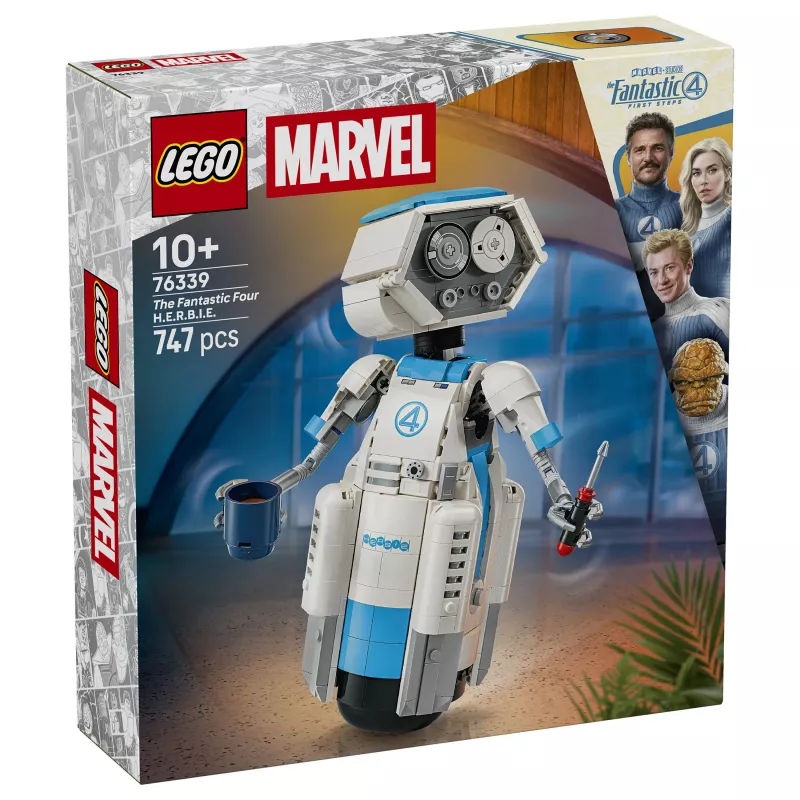 LEGO Marvel Super Heroes 76339 The Fantastic Four H.E.R.B.I.E. Building Set