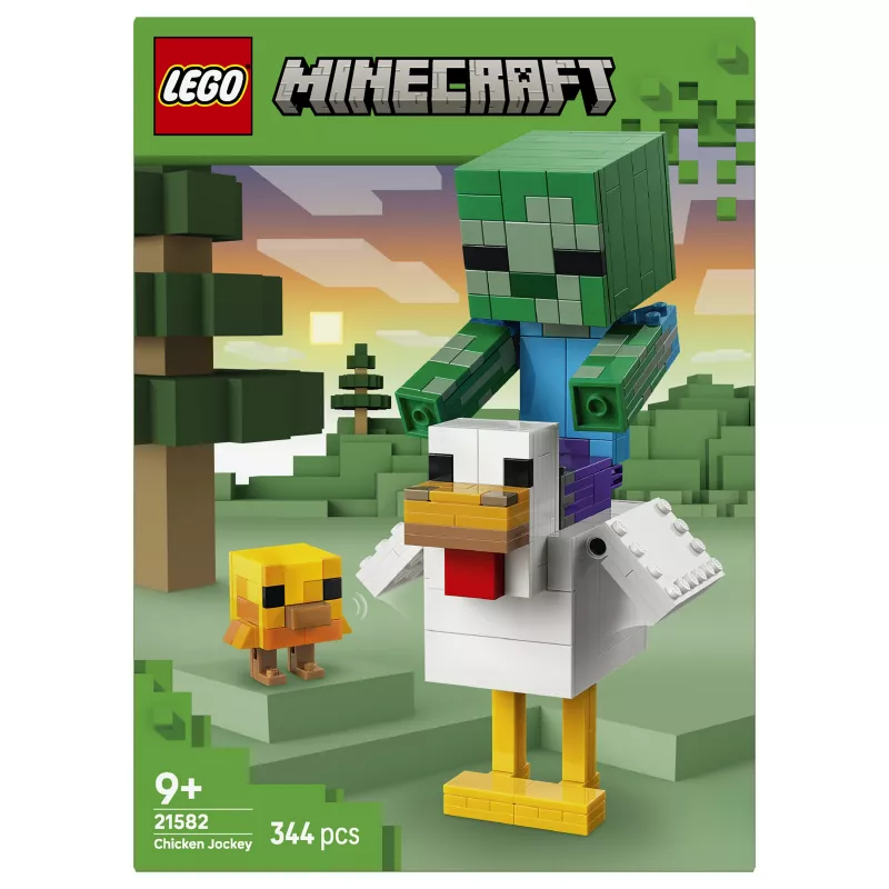 LEGO Minecraft 21582 Chicken Jockey Building Set