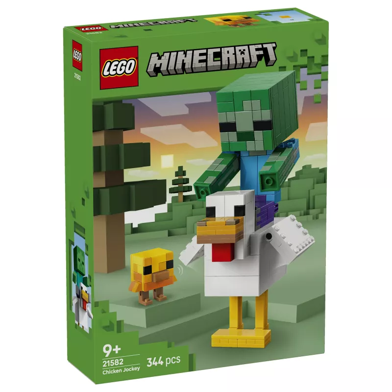 LEGO Minecraft 21582 Chicken Jockey Building Set