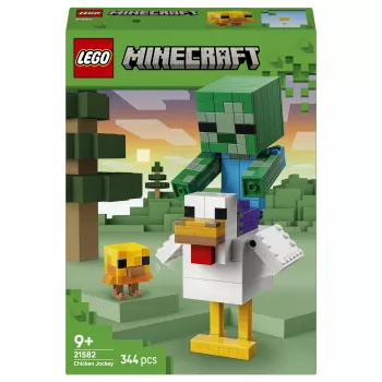 LEGO Minecraft 21582 Chicken Jockey Building Set