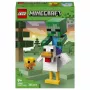 LEGO Minecraft 21582 Chicken Jockey Building Set