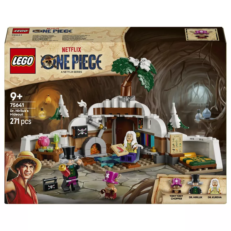 LEGO One Piece 75641 Dr. Hiluluk's Hideout Building Set