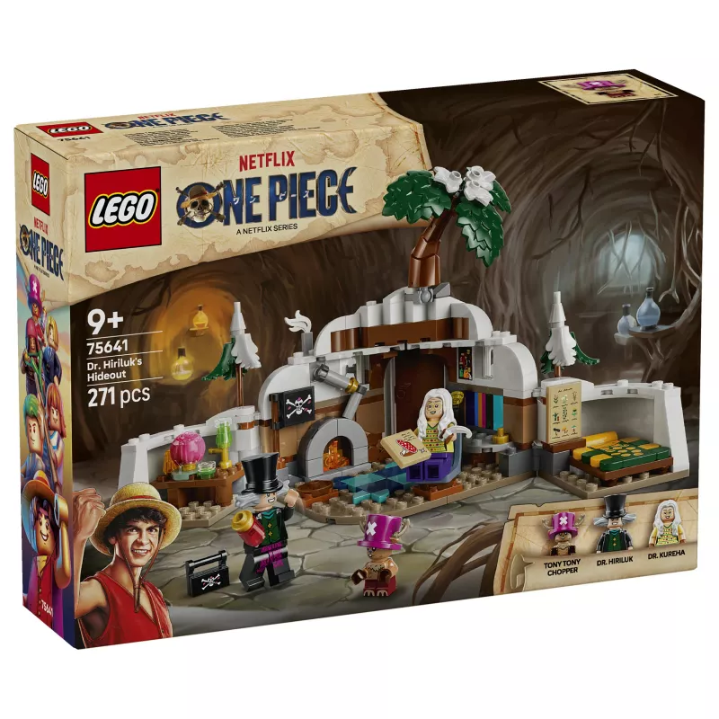 LEGO One Piece 75641 Dr. Hiluluk's Hideout Building Set