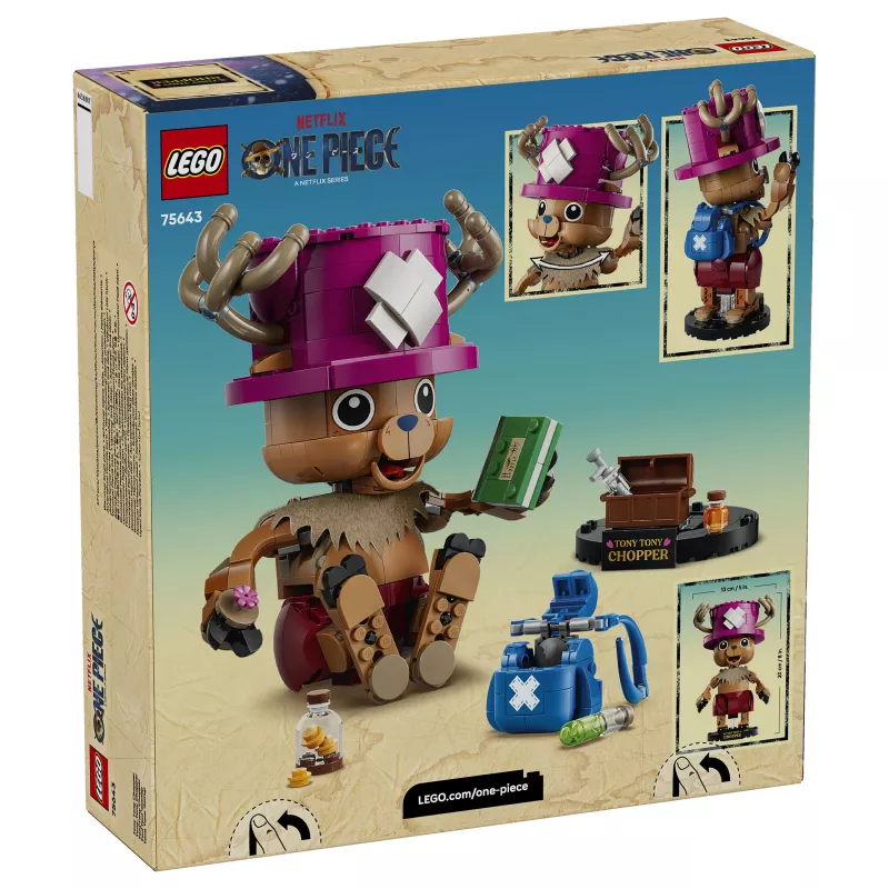 LEGO One Piece 75643 Tony Tony Chopper Building Set (250 Pieces)