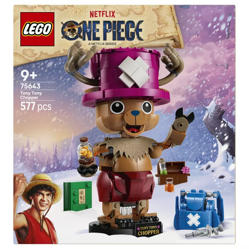 LEGO One Piece 75643 Tony Tony Chopper Building Set (250 Pieces)