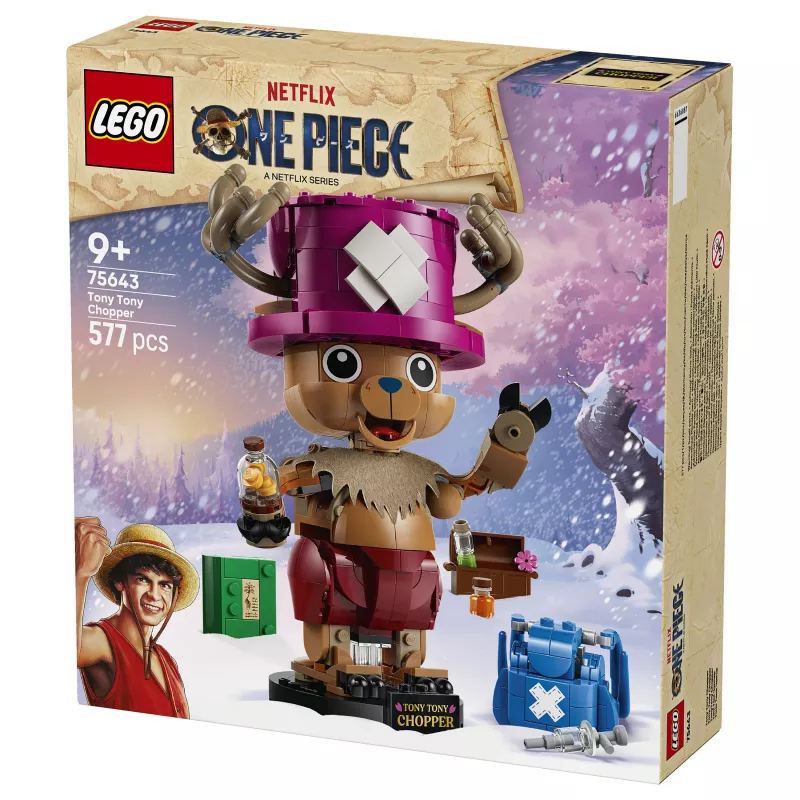 LEGO One Piece 75643 Tony Tony Chopper Building Set (250 Pieces)