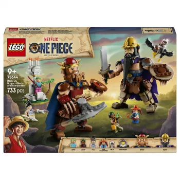 LEGO One Piece 75644 Dorry vs. Brogy - Giants of Little Garden Building Kit (1500 Pieces, 3 Minifigures, Ages 10+)