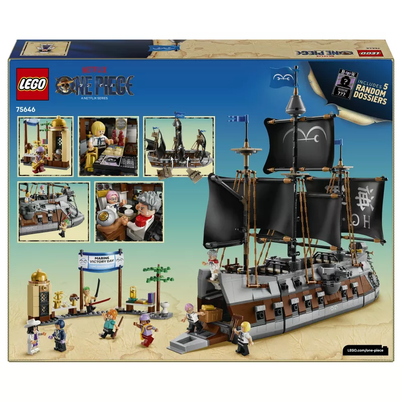 LEGO One Piece 75646 Garp's Marine Battleship Building Set
