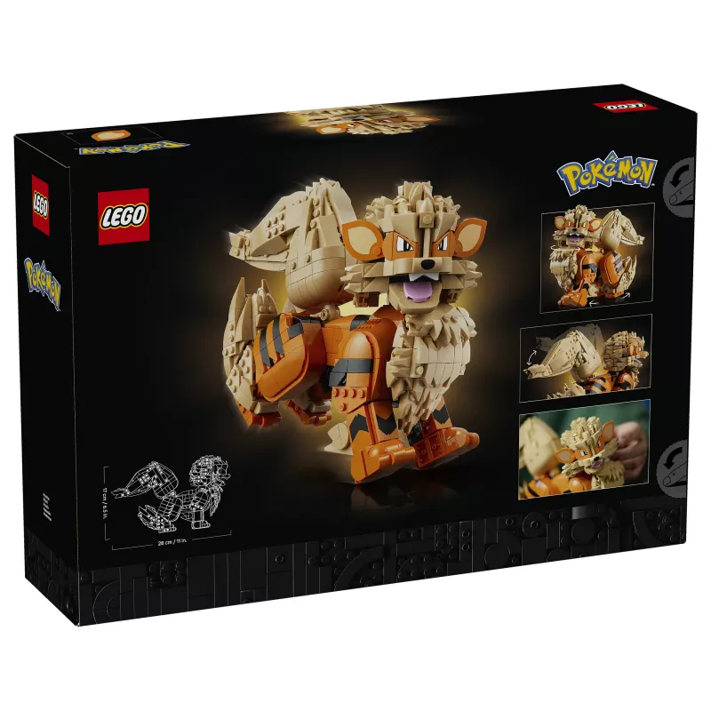 LEGO Pokémon Arcanine Building Toy Set (72160)