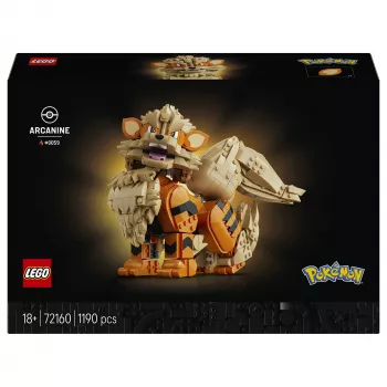 LEGO Pokémon Arcanine Building Toy Set (72160)