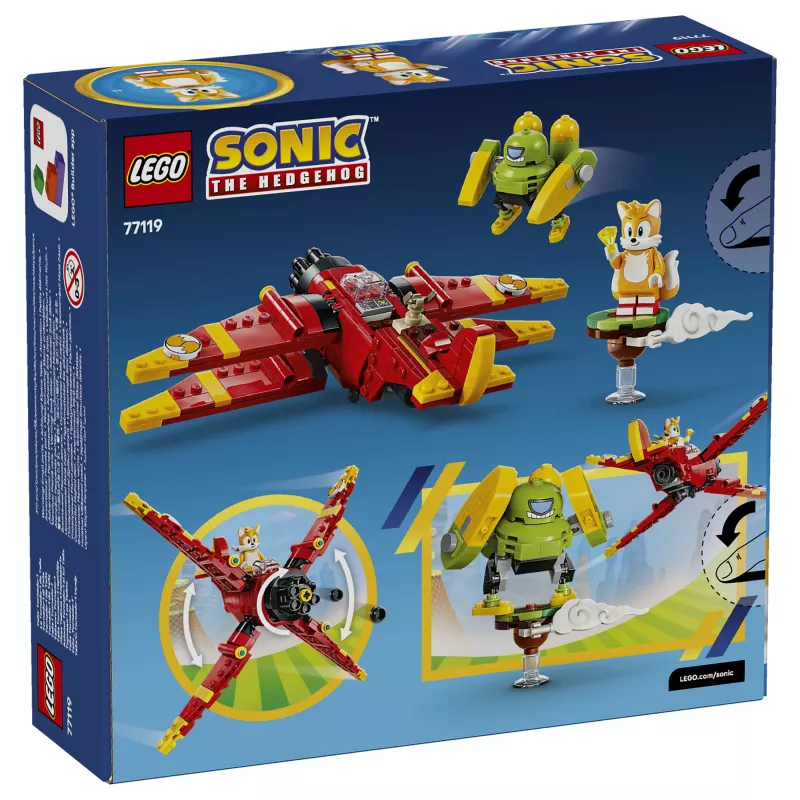 LEGO Sonic the Hedgehog 77119 Tails and Tornado-1