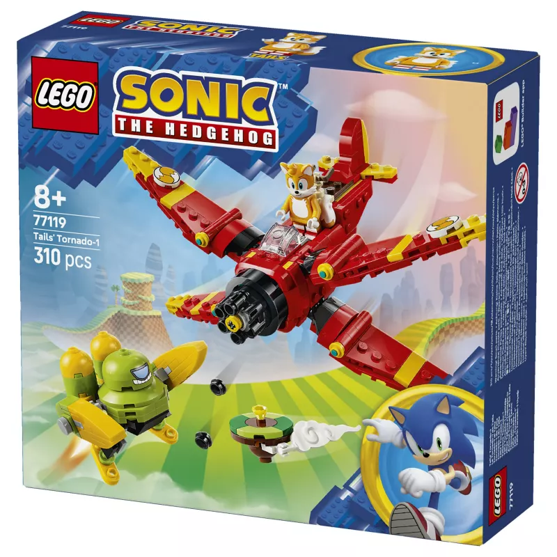 LEGO Sonic the Hedgehog 77119 Tails and Tornado-1
