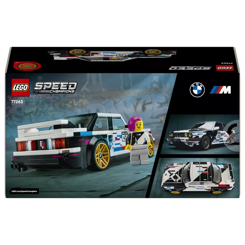 LEGO Speed Champions 77263 BMW M3 (E30) Race Car Building Set