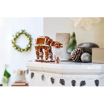 LEGO Star Wars 40806 Gingerbread AT-AT Holiday Display Model