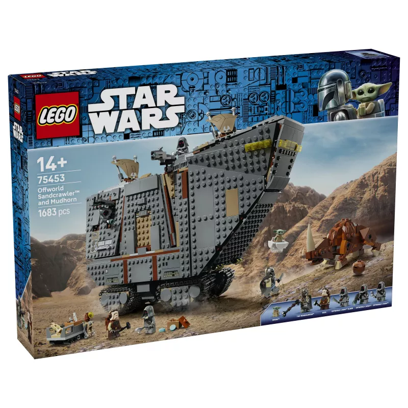 LEGO Star Wars Offworld Sandcrawler and Mudhorn 75453