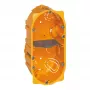 Legrand Batibox Cavity Wall Box 2-Gang 2 Modules Depth 50mm 080052