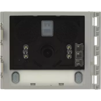 LEGRAND Bticino 351500 Audio/Video Speaker Module with HQ Wide-Angle Camera & 2 Call Buttons for 1-Way Systems