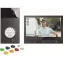 LEGRAND Bticino Flex'ONE Video Intercom Kit with LINEA 3000 Door Station and CLASSE 300X Indoor Monitor, 1-Button, Black 363943