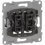 Legrand SEANO 765048 Shutter/Blind Push-Button Insert for Direct Motor Control