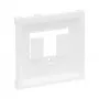 Legrand SEANO Central Plate for TDO & TAE Communication Sockets, Ultra White