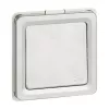 Legrand Soliroc 077811 Universal On/Off and Changeover Switch, 1-Pole, 10AX, 250V, IP55, IK10, Grey
