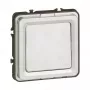 Legrand Soliroc 077811 Universal On/Off and Changeover Switch, 1-Pole, 10AX, 250V, IP55, IK10, Grey