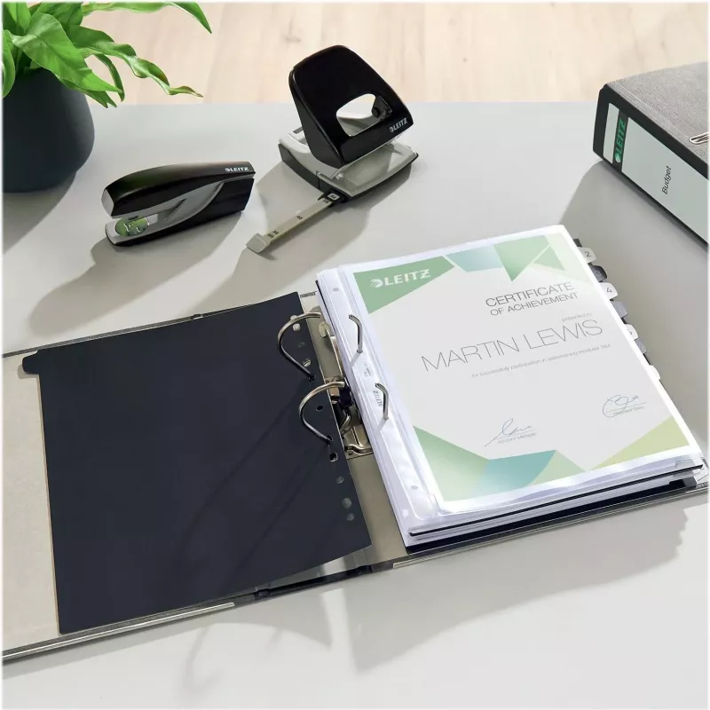 Leitz 1080-50-95 A4 Lever Arch File 80 mm Black