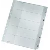 LEITZ A4 Extra Wide PP Index Dividers 1-5, Grey with Writable Cover Sheet 1283-00-85