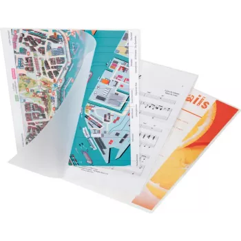 Leitz A4 Laminating Pouches, 80 micron, Glossy, 100 Pack, Jam-Free UDT 7430-00-02