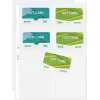 LEITZ Business Card Presentation Sleeve for 16 Cards, A4, PP Clear, 0.11 mm, Side Opening, Archival Safe (4758-30-03)