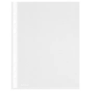 LEITZ Esselte A5 Multi-punched Pocket 50 Micron Transparent Pack of 100 23782