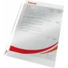 LEITZ Esselte Standard Document Sleeve A4, Polypropylene, Crystal Clear, 0.06 mm, Top Open, Document Safe, Multi-Punched, Reinforced Edge, Pack of 100 (925008)