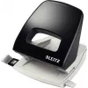 Leitz NeXXt Desktop Hole Punch, 30 Sheets, 2 Holes, 5.5 mm, A4-A6, Folio, US-Quart, Metal & Plastic, Black 5005-00-95