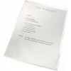 LEITZ re:cycle A4 Display Pocket, 100% Recycled PP, 0.13 mm Embossed, Open Top & Side, Transparent, Pack of 10 4401-10-03