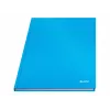 LEITZ Solid Notebook A4 Ruled Black 80 Sheets Hardcover Thread-Bound with Elastic Band, Pen Holder, Bookmarks and Inner Pocket 46640030