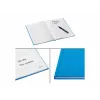 LEITZ Solid Notebook A4 Ruled Black 80 Sheets Hardcover Thread-Bound with Elastic Band, Pen Holder, Bookmarks and Inner Pocket 46640030
