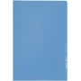LEITZ Standard A4 Document Sleeve, Polypropylene, Grained, Blue, 0.13 mm, Open Top and Side, Document Safe, Thumb Cut-out 4000-00-35