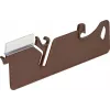 LEITZ Suspension File Index Cards A4 Brown with Integrated Stopper, 25 Pieces (2027-00-75)