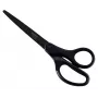 Leitz Titanium Quality Scissors 180 mm, Stainless Steel Blades with Titanium Coating, Ergonomic Soft-Grip Handles, Black/Red, for Paper and Fabric 5419-60-95