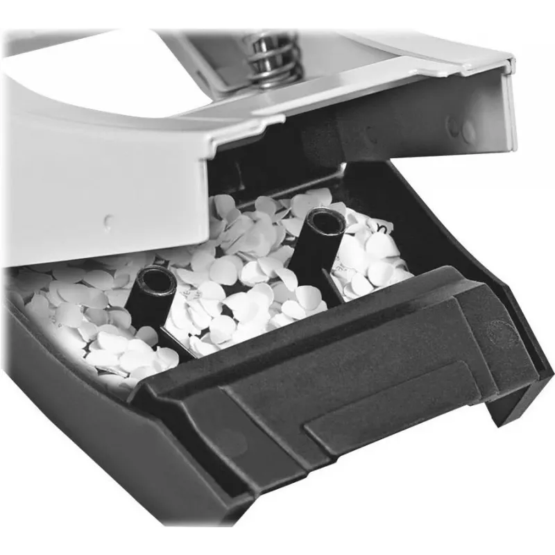 Leitz WOW 5008 Desk Organizer, High-Gloss White, 4 Compartments, Cube Design 5008-10-01