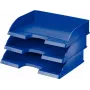 Leitz WOW A4 Storage Box Metallic Blue 70 mm Spine Click & Store 5218-00-35