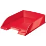 Leitz WOW Letter Tray Red - Robust Premium Quality, High-Gloss, Stackable, A4/C4/Folio